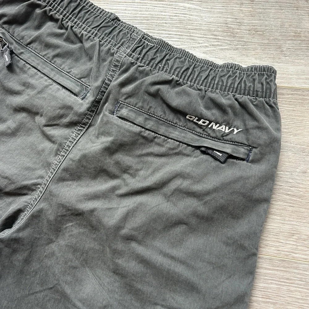 VTG Old Navy 2003 Olive Green Cargo Shorts Boys Size‎ 14
